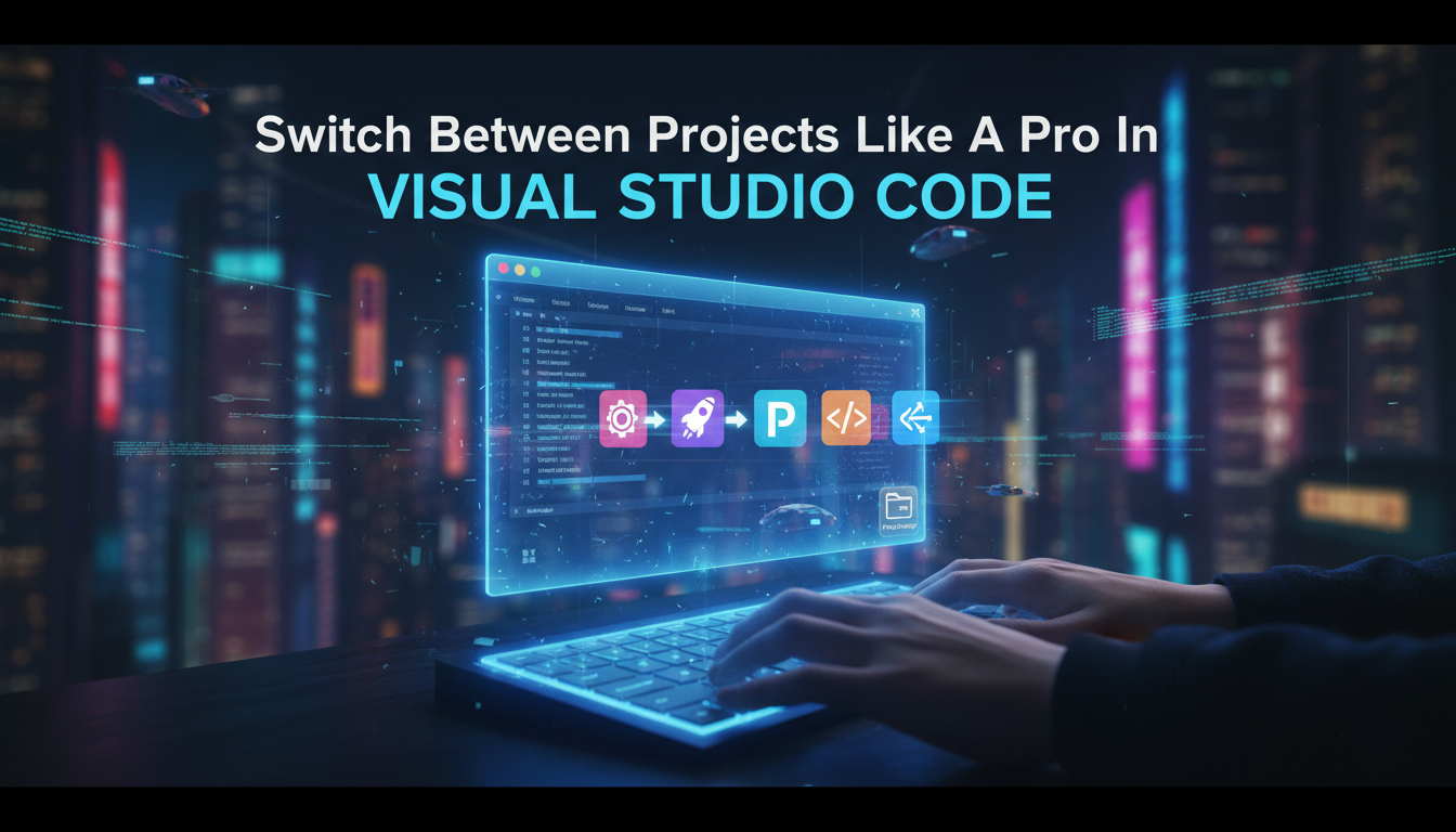 Switch Between Projects Like A Pro In Visual Studio Code | Mydnic.be